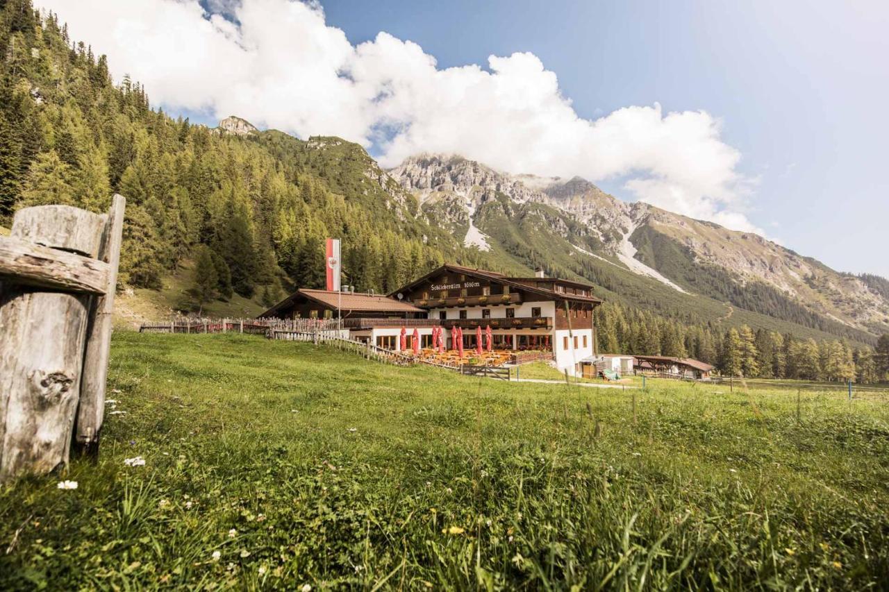 Berghotel Schlickeralm 1.616 M Fulpmes Bagian luar foto