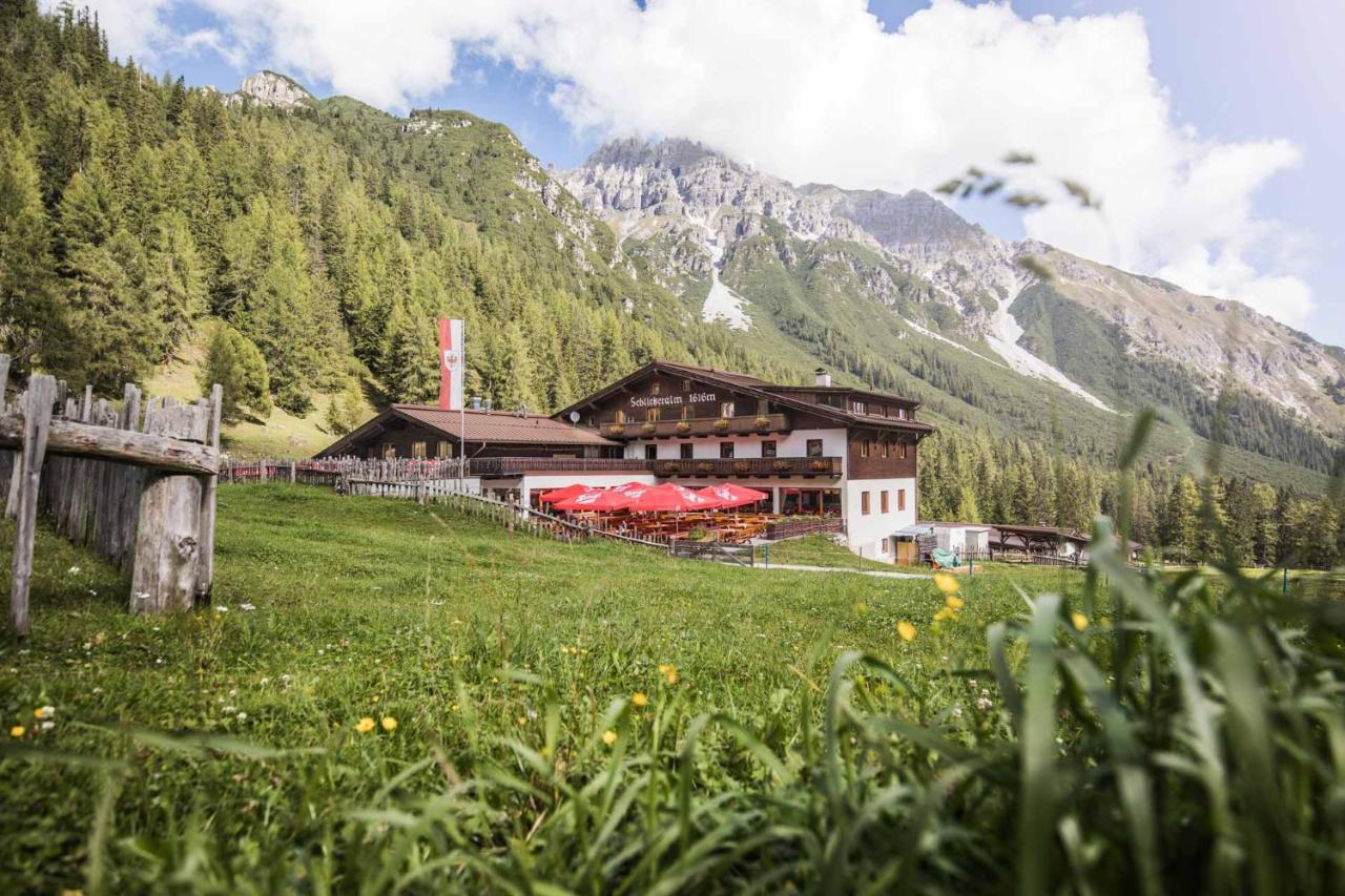 Berghotel Schlickeralm 1.616 M Fulpmes Bagian luar foto